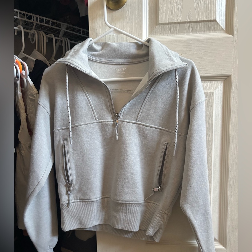 2 Slightly Cropped Quarter-Zip